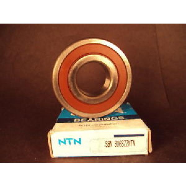 NTN 306SZZ, 306 SZZ, 2Z, Single Row Radial Steel Bearing (=2 skf, nsk,) #1 image