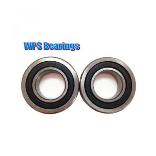 (Pack of 2) R16-2RS Radial Ball Bearings Double Sealed 1.00&#039;&#039; x 2.00&#039;&#039; x 0.50&#039;&#039; #1 image