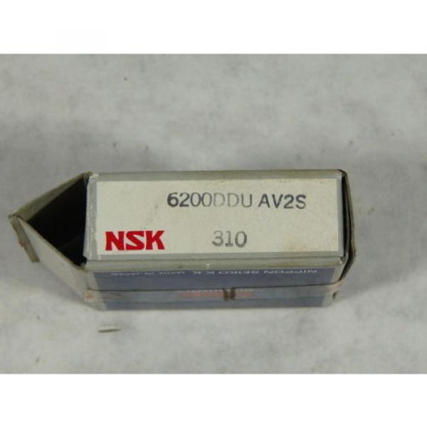 NSK 6200DDU-AV2S Radial Ball Bearing 30x10x9mm ! NEW ! #3 image