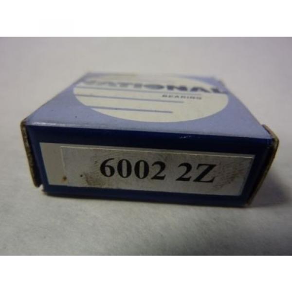 National 6002-2Z Radial Ball Bearing 15mm x 32mm x 9mm ! NEW ! #2 image