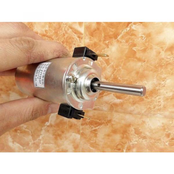 High Torque Dual ball bearing 8-pole rotor Brush Replacement low noise DC Motor #4 image