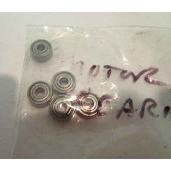 RC Model Parts/Tools - 5 Small Motor Bearings - ASC767B _ Use origin Unknown #2 image