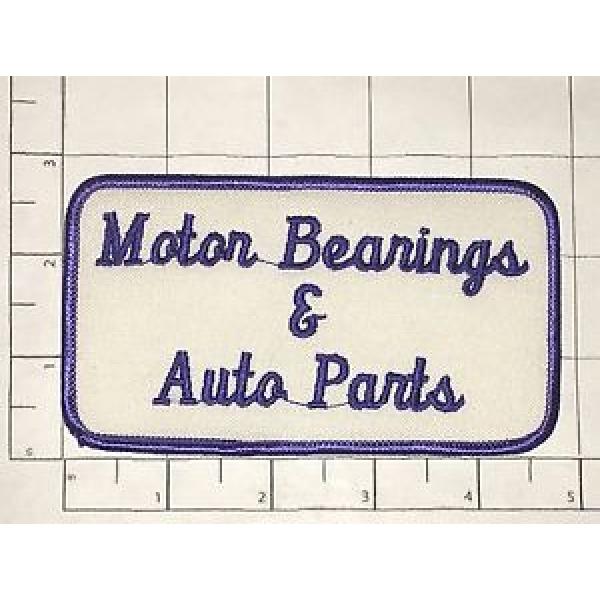 Motor Bearings &amp; Auto Parts Patch - Vintage #1 image