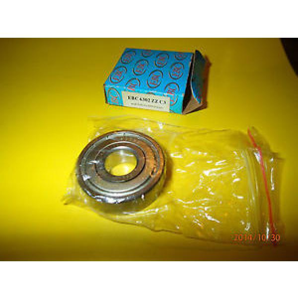 EBC, 6302 ZZ C3 Electric Motor Quality Bearing With Polyrex EM Grease #1 image