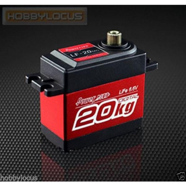 Power HD Servos LF-20MG Digital DC Motor Copper &amp; Aluminum Gear Dual Bearing #1 image