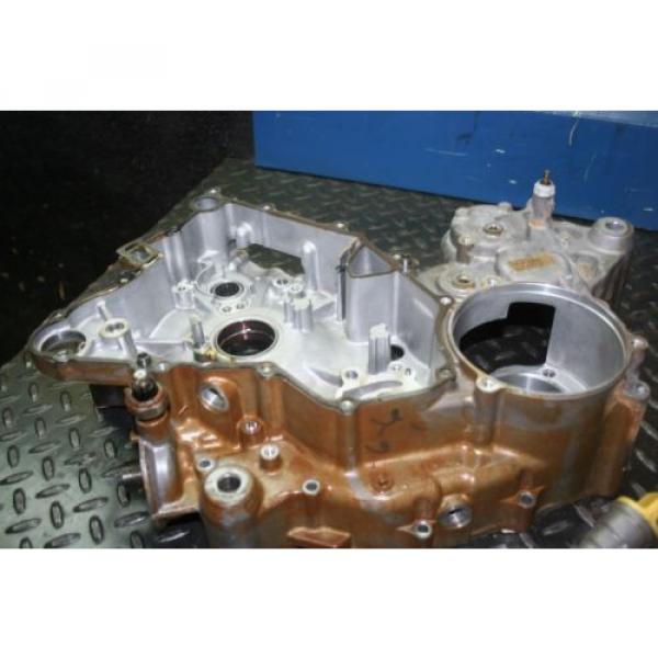2008 Kawasaki KFX700 KFX 700 Motor/Engine Crank Cases with Bearings #2 image