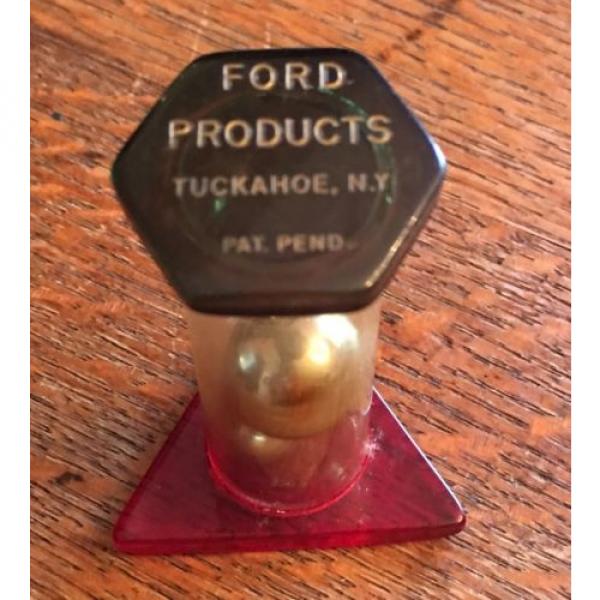 Scarce 1950&#039;s Ford Motor Co. Ball Bearings Tuckahoe, NY Paperweight 2.5&#034; #1 image