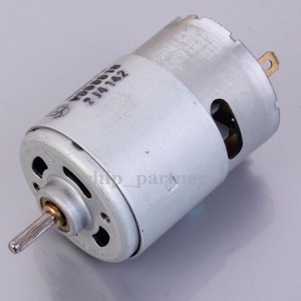 DC9V 545 Magnetic Motor Front Ball Bearing High Speed 24500RPM For Robot Toy DIY #1 image