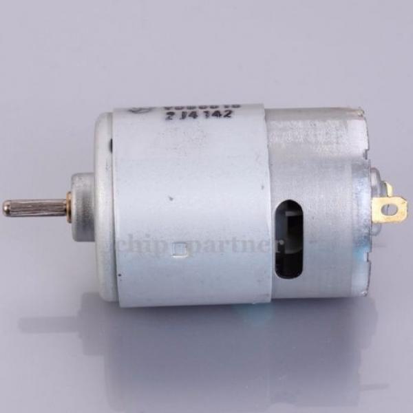 DC9V 545 Magnetic Motor Front Ball Bearing High Speed 24500RPM For Robot Toy DIY #2 image
