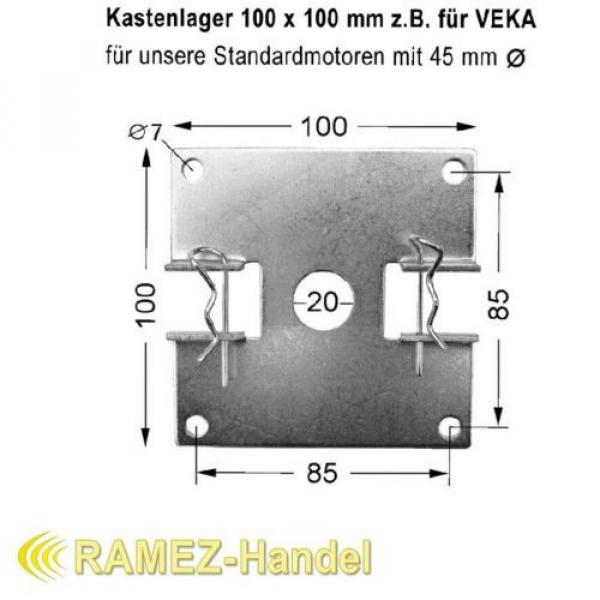 Motor bearings Box storage F. VEKA Paper boxes for JS JSF Roller Bllind Tubular #2 image