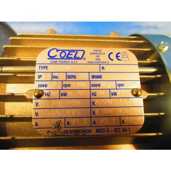 Coel H71C4 MOTOR 0.37-0.44KW 50/60HZ, 752208 (with plate) #2 image