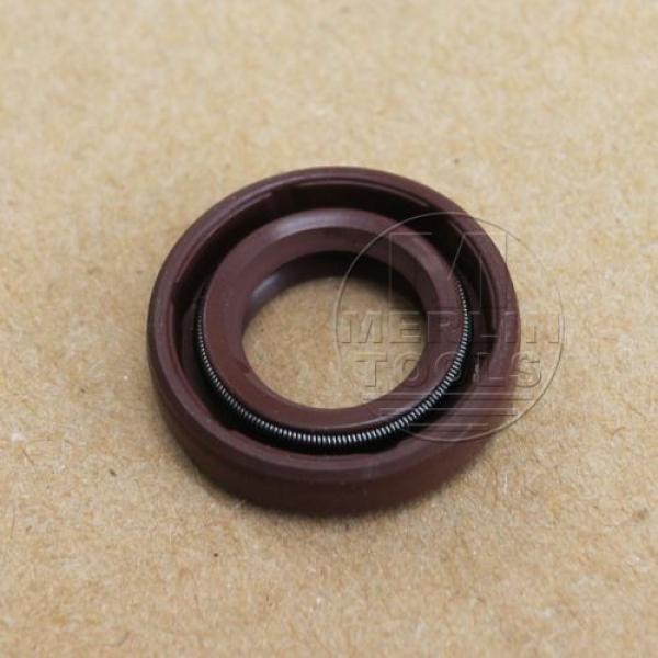 Select Size ID 32 - 38mm TC Double Lip Viton Oil Shaft Seal with Spring #5 image