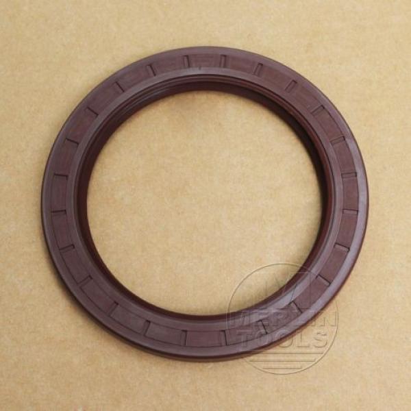 Select Size ID 82 - 120mm TC Double Lip Viton Oil Shaft Seal with Spring #3 image