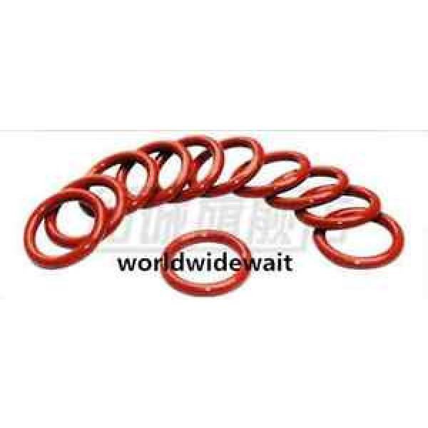 20X Silicone O Ring Oil Seal Gasket 14/15/16/17/18/19/20/21mm x 1.5mm Thick Red #1 image