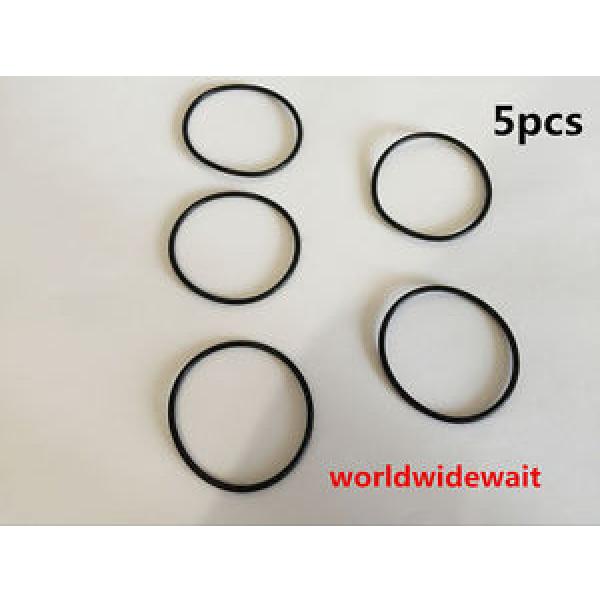 5 Pcs 105mm x 2.4mm Black Rubber O Rings Oil Seals Gaskets #1 image