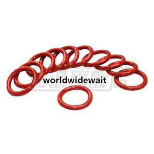 20PCS 18/19/20/21/22/23/24/25/26/27mm x 3.5mm Red Silicon O Ring Oil Seal #1 image