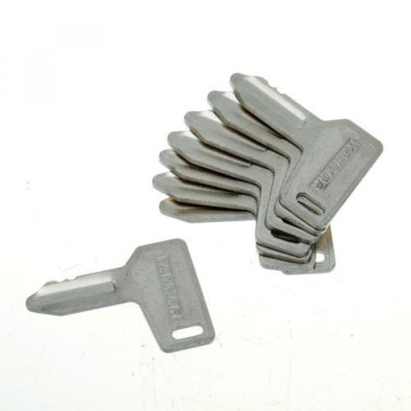 New 8x  Yanmar keys for Yanmar Mini Excavator #1 image