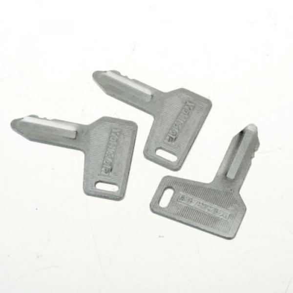 New 3x  Yanmar keys for Yanmar Mini Excavator #1 image