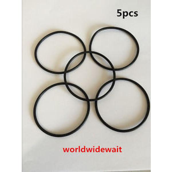 5 x Black 195mm OD 3.5mm Thickness Nitrile Rubber O-ring Oil Seal Gaskets #1 image