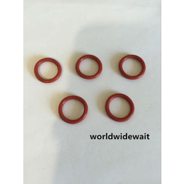 5 Pieces Red Silicon Oil Filter Seal O Ring Gasket 70mm x 4mm #1 image