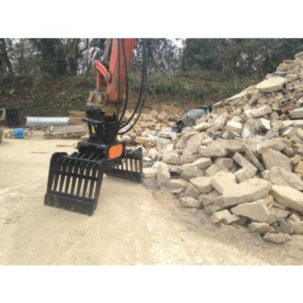 Hardlife Hydraulic Rotating Excavator / Digger Grapple / Grab 7 - 8 Ton SGR060 #4 image