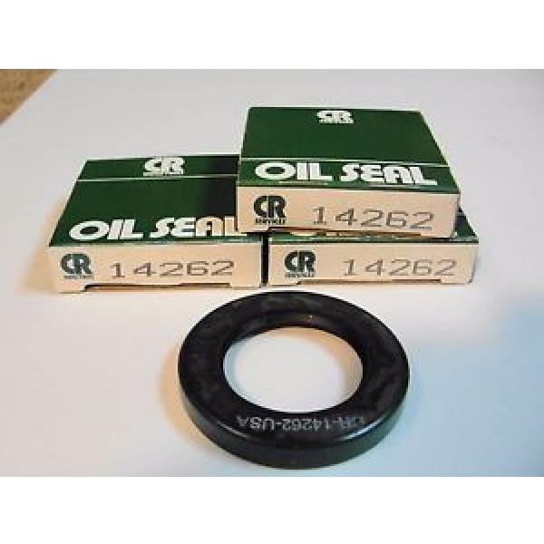LOT OF 3  NEW CHICAGO RAWHIDE OIL SEALS 14262 CR Free Shipping #1 image