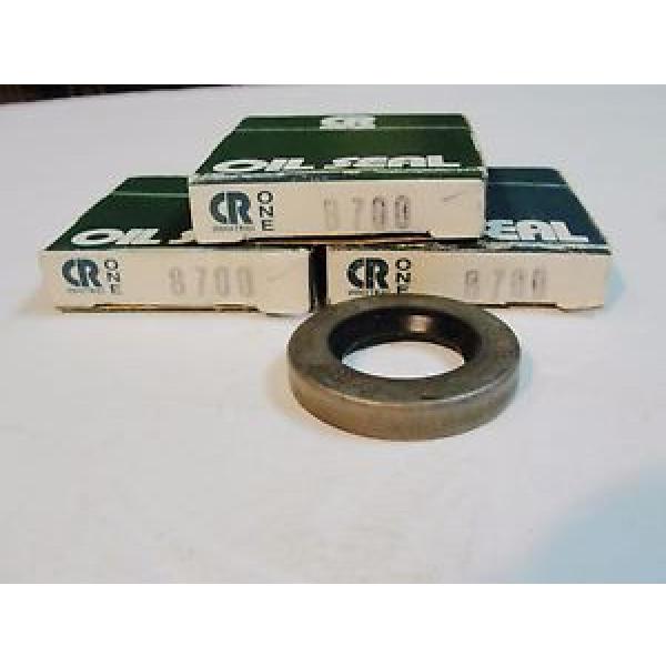 LOT OF 3  NEW CHICAGO RAWHIDE OIL SEALS 8700 CR Free Shipping #1 image