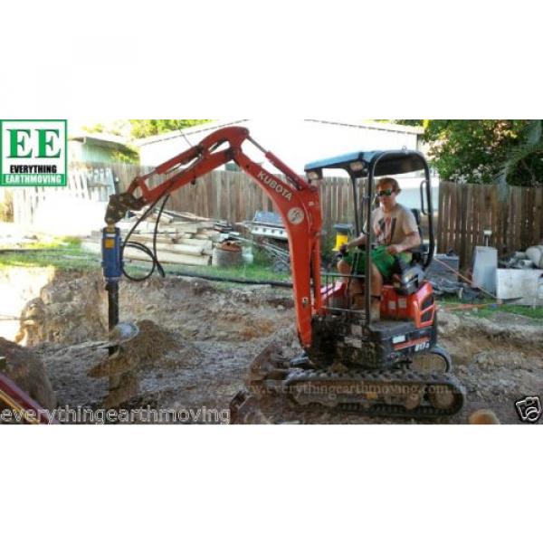 Auger Drive for Mini Excavators Earth Drill X2000 Auger Torque Post Hole Digger #3 image