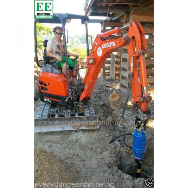 Auger Drive for Mini Excavators Earth Drill X2000 Auger Torque Post Hole Digger #4 image