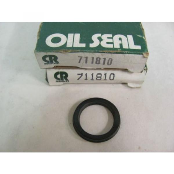 Lot of (2) CR Industries 71810 Oil Seals #1 image