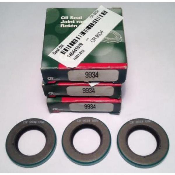 -Lot of 3- CR Chicago Rawhide 9934 Oil Seal (NEW) (DB6) #1 image