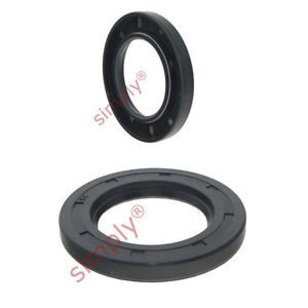 10x19x6mm Nitrile Rubber Rotary Shaft Oil Seal R21 / SC #1 image