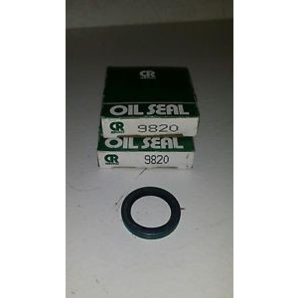 2/PACK or CR 9820 Oil Seals. #1 image