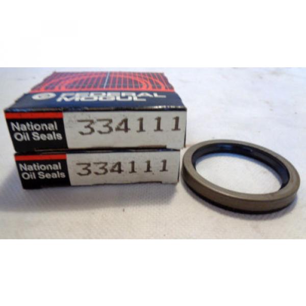 NEW IN BOX LOT OF 2 FEDERAL MOGUL/NATIONAL  334111 OIL SEALS #1 image