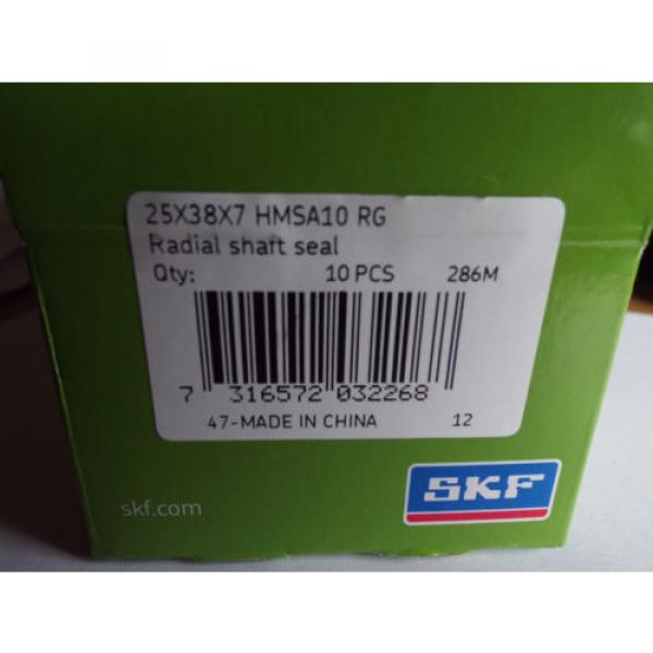 Oil Seal SKF 25x38x7mm Double Lip R23/TC #4 image