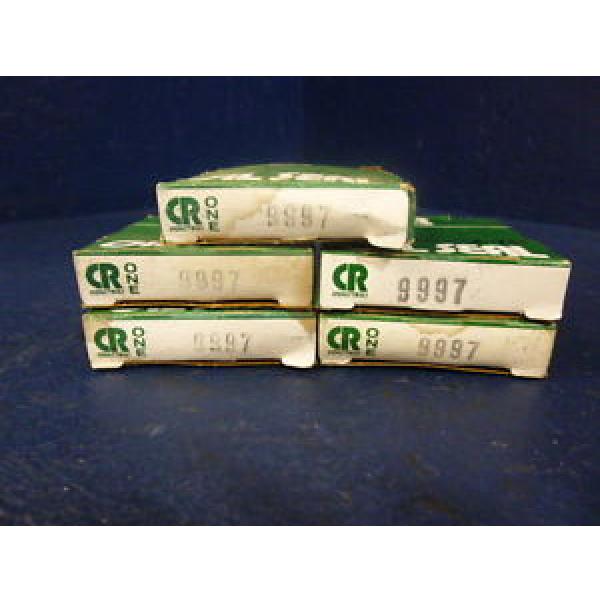 Chicago Rawhide 9997 Lot Of 5 Oil Seal 1&#034; ID 1.756&#034; OD .25&#034; WD #1 image