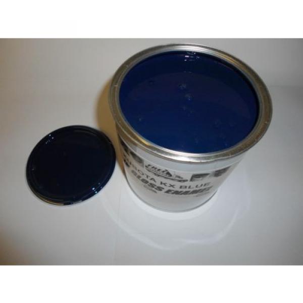 Kubota KX Mini Digger Dark Blue Gloss Enamel paint 1 Litre #1 image