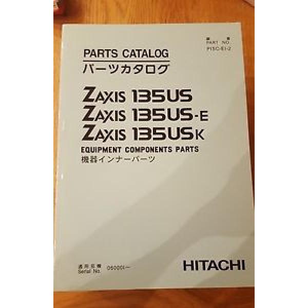 HITACHI ZAXIS PARTS CATALOG 135US #1 image