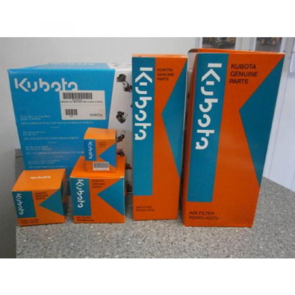 Genuine Kubota Filter 500 Hour Service Kit for a  KX161.3 Digger #2 image