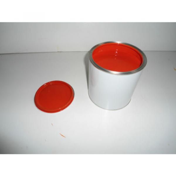 Kubota Mini Digger Red Orange Gloss paint 1 Litre Tin #3 image