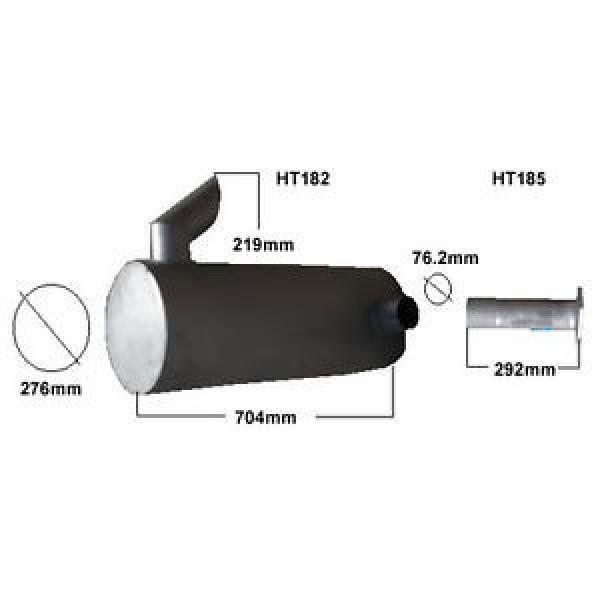 HITACHI EX200-5/EX215   EXHAUST SILENCER  AND PIPE NEW - #1 image