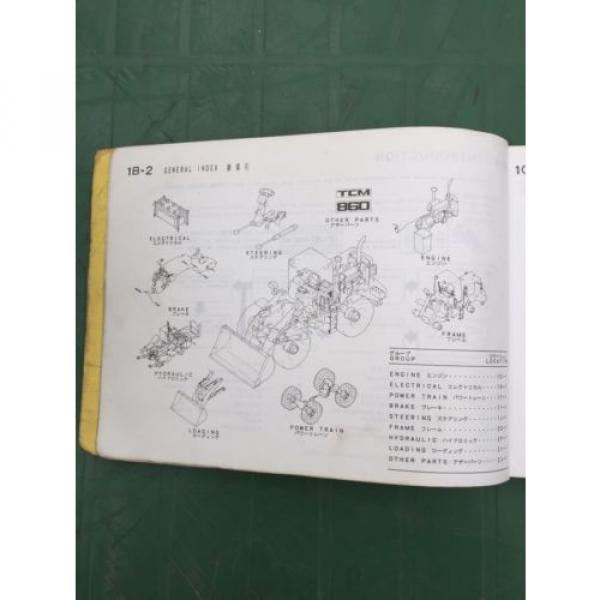 TCM 860 Wheel Loader parts manual with sales brochure &amp; promotional clip. #5 image