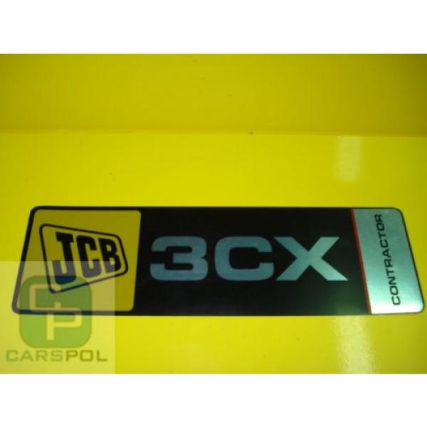 SET DECAL LOADER ARM AND DIPPER - 3CX CONTRACTOR JCB - PREMIUM #2 image