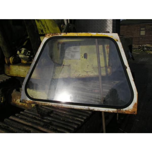 JCB 2D rear window &amp; Frame...........Good condition, very rare £60+VAT #1 image