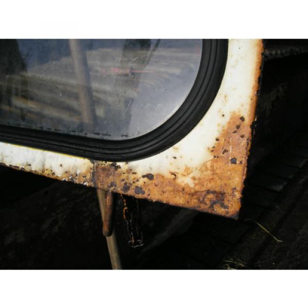 JCB 2D rear window &amp; Frame...........Good condition, very rare £60+VAT #2 image
