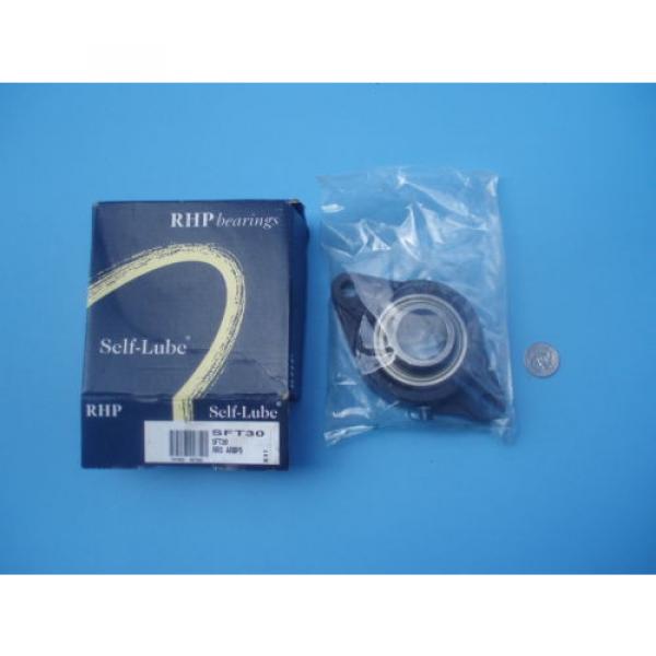 New RHP Bearing SFT30  1030-30G  - 2 Bolt 30mm Flange Bearing #1 image