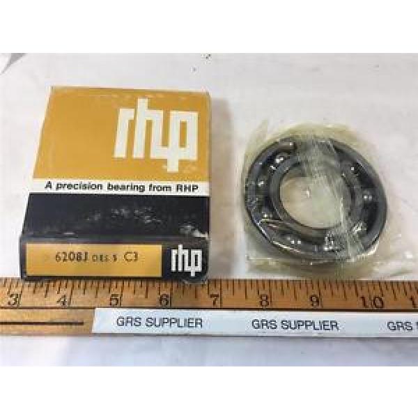 RHP 6208J DES 5 C3 BALL BEARING NEW OLD STOCK #1 image