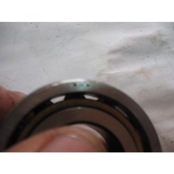 Angular contact ball bearing. - RHP 7205 Size : 25mm x 52mm x 15mm England Made #5 image