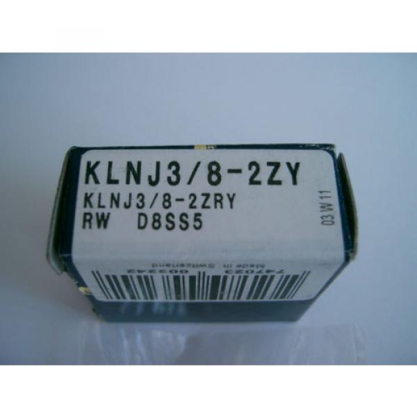 RHP KLNJ3/8-2ZY imperial deep groove ball bearing NEW (-2ZRY) #2 image