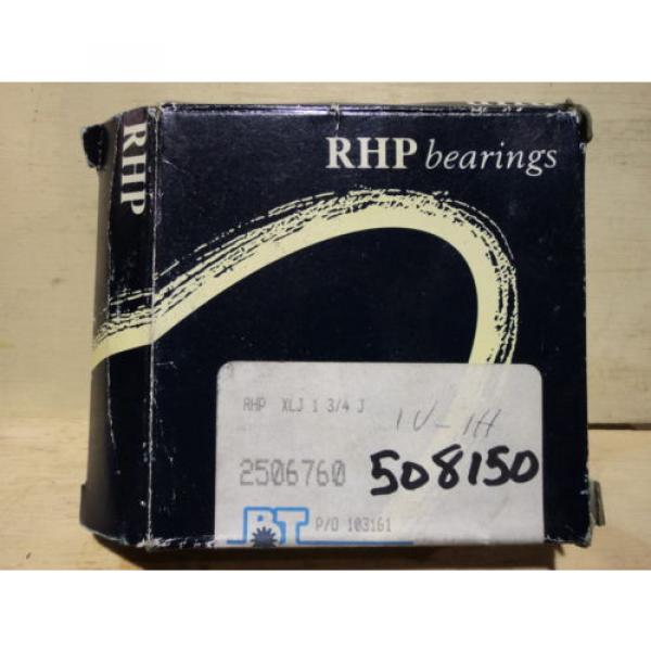 RHP XLJ 1 3/4 J bearing ID 1.750&#039;&#039; x OD 3.0&#039;&#039; #2 image